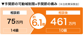 脊髄損傷の例（※自賠責保険金）